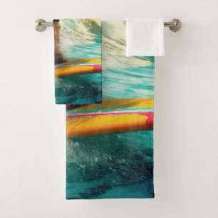 Pintura de surf en Cockapoo Beach