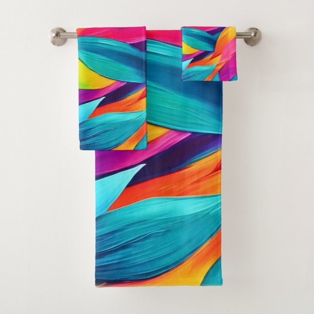 Pintura de tapiz de hoja tropical (In situ)