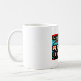 Pintura de taza de café de probador de motor vinta