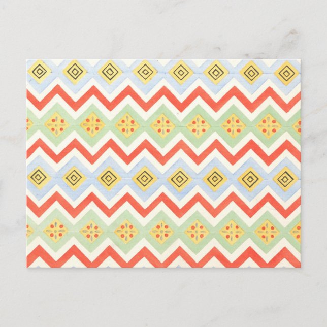 Pintura de techo de la tarjeta postal egipcia de l (Anverso)