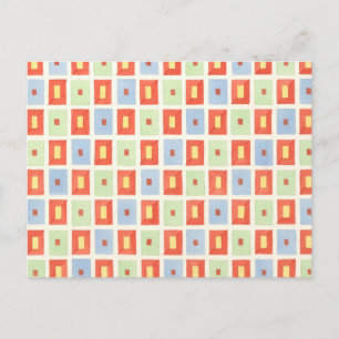 Pintura de techo de la tarjeta postal egipcia de l