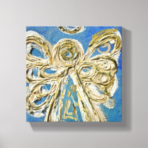 Pintura de tela de tela envuelta en el arte Ángel
