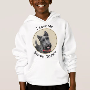 Pintura de Terrier Escocés - Arte de Perro Origina