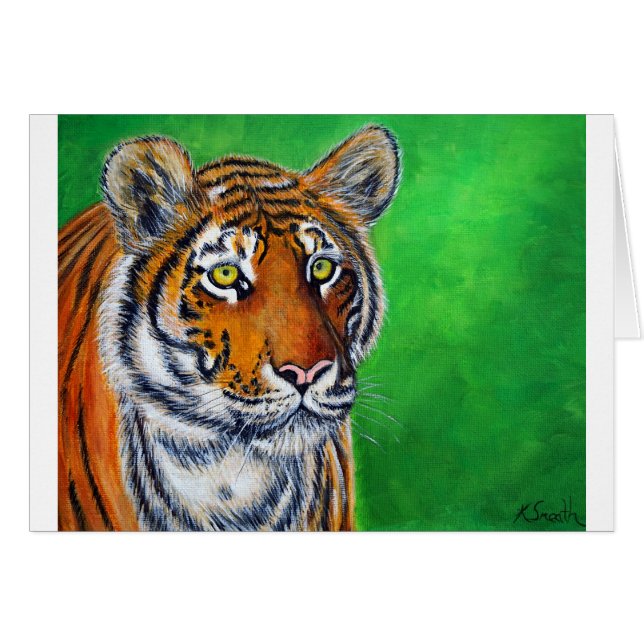 Pintura de tigres (Anverso (Horizontal))