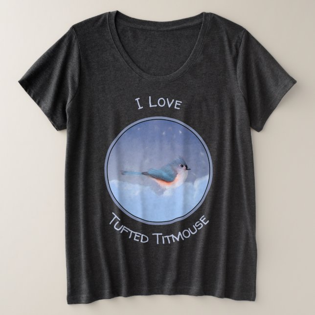 Pintura de timouse con túmulo - Arte de perro orig (Anverso del diseño)