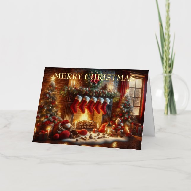 Pintura de tren de vacaciones de invierno Express (Anverso)