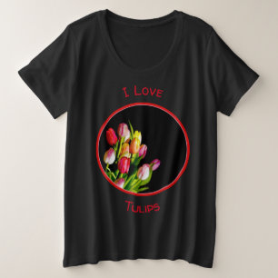 Pintura de tulipán - Arte de flores original