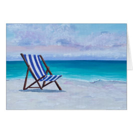 Pintura de una silla de playa, mejor carta