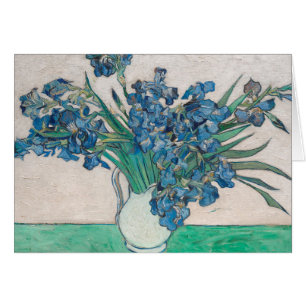 Pintura de Van Gogh Jarrón de Iris Impresionismo
