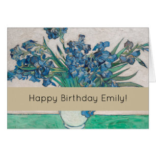 Pintura de Van Gogh Jarrón de Iris Impresionismo