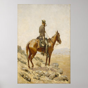 Pintura de vaquero de Frederic Remington Arte occi