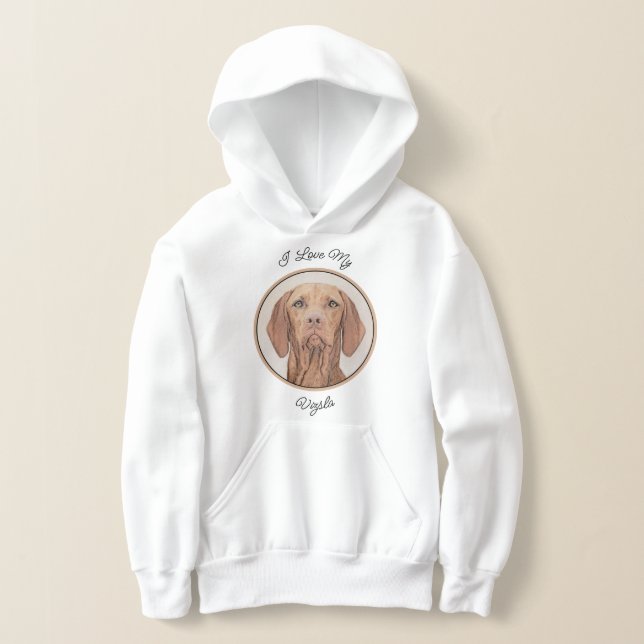Pintura de Vizsla - Arte Perro Original. (Distribución )