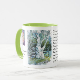 Pintura del árbol de la paciencia / Artista Taza L