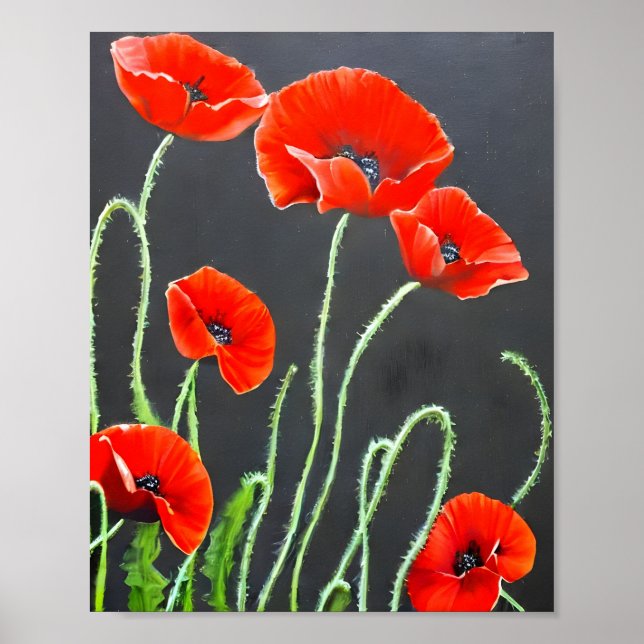 Pintura del arte de los lapachos rojos (Frente)