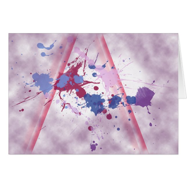 Pintura del chapoteo (paisaje) (Anverso (Horizontal))