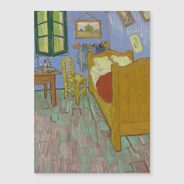 Pintura del dormitorio de Vincent Van Gogh (Anverso)