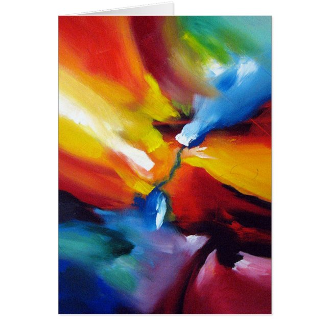 Pintura del expresionismo abstracto (Frente)