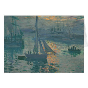 Pintura del Impresionismo Marítimo Monet Sunrise