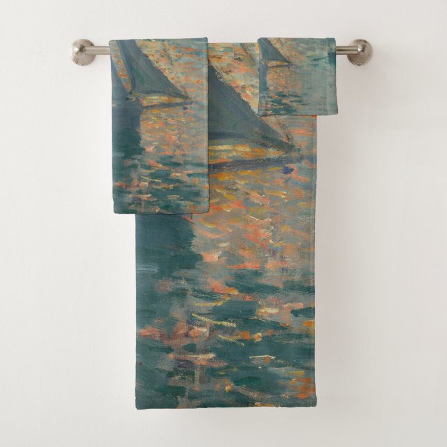 Pintura del Impresionismo Marítimo Monet Sunrise (In situ)