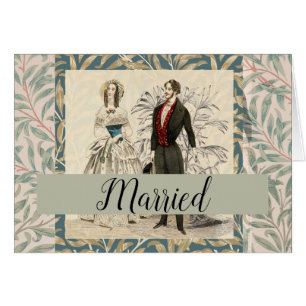 Pintura del matrimonio Boda victoriano de 1844