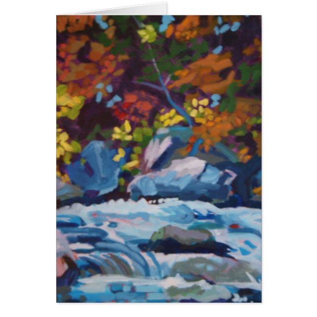 Pintura del río del otoño (Frente)