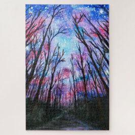 Pintura del rompecabezas de la Noche Starry