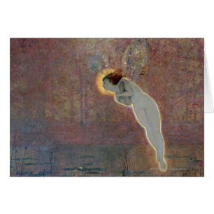 Pintura del siglo XIX del ángel
