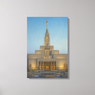 Pintura del Templo de Draper Utah™ Arte de Pared L