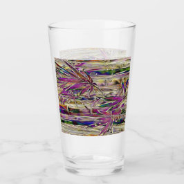 Pintura digital de árbol de bambú vidrio de arte o