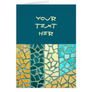 Pintura en Acuarela Piedra Mosaico + tus ideas