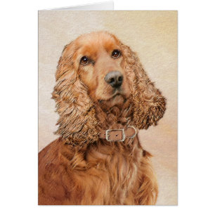 Pintura española de Cocker - Arte original del per
