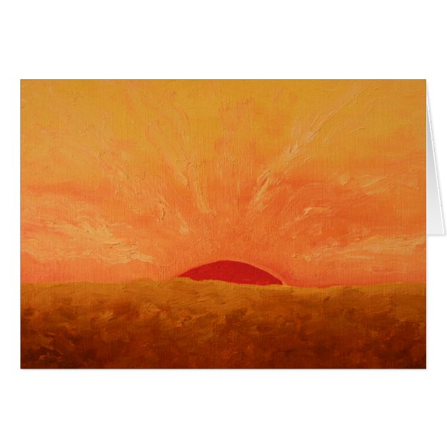 Pintura gloriosa de la salida del sol (Anverso (Horizontal))
