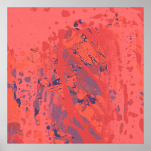 Pintura hecha a mano con tinta. Resumen de arte mu