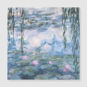 Pintura impresionista de nenúfares de Claude Monet