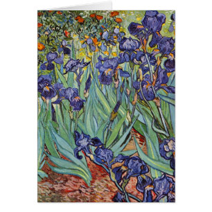 Pintura impresionista de Van Gogh Irises