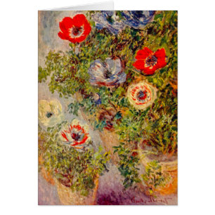 Pintura impresionista floral - Claude Monet