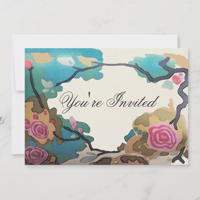 Pintura ~ Invitaciones (Anverso)