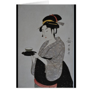Pintura japonesa antigua circa 1793