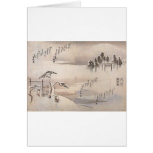 Pintura japonesa antigua circa 1800's