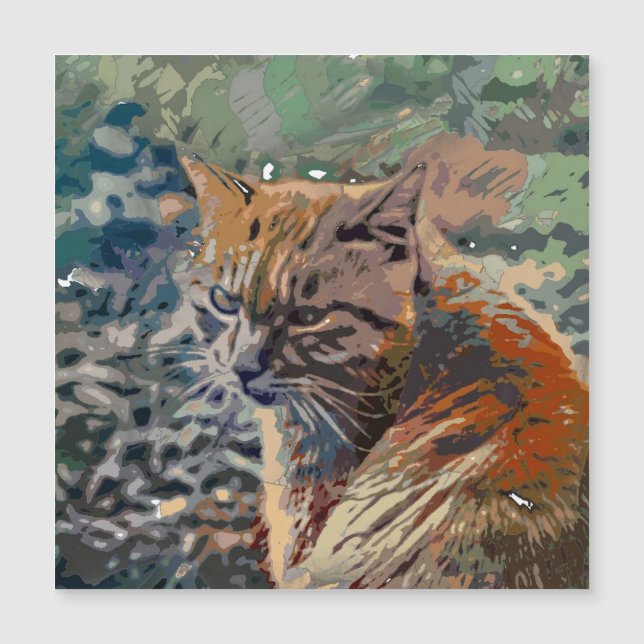 Pintura loca - Gato 2 (Anverso)