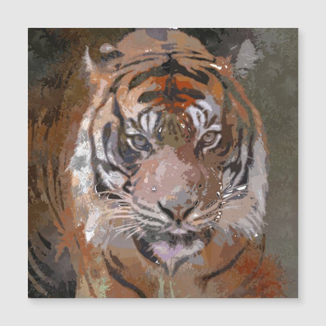 Pintura loca - Tigre (Anverso)
