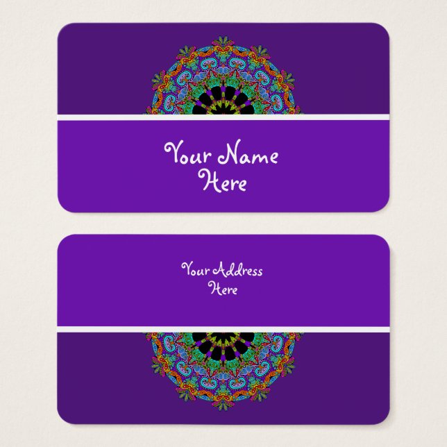 Pintura manual de la cara de reloj de Mandala 24 (Anverso y reverso)