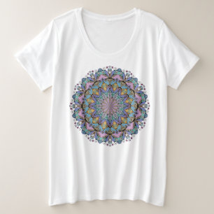 Pintura manual de Mandala Clock Face 3