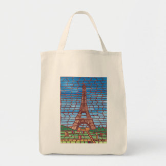 Pintura mosaica de bolsas Personalizados de la Tor