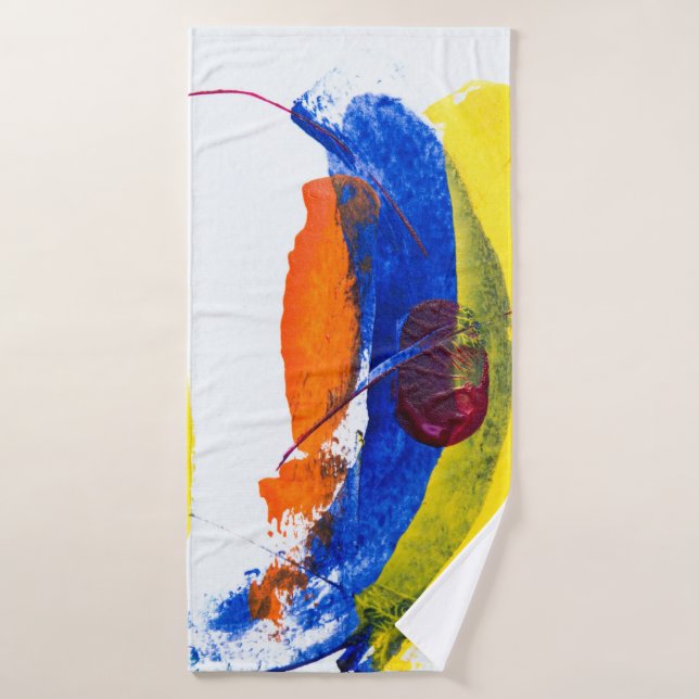 Pintura multicolor (Toalla de baño)
