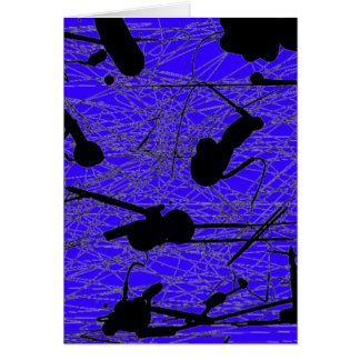 Pintura negra original de la salpicadura