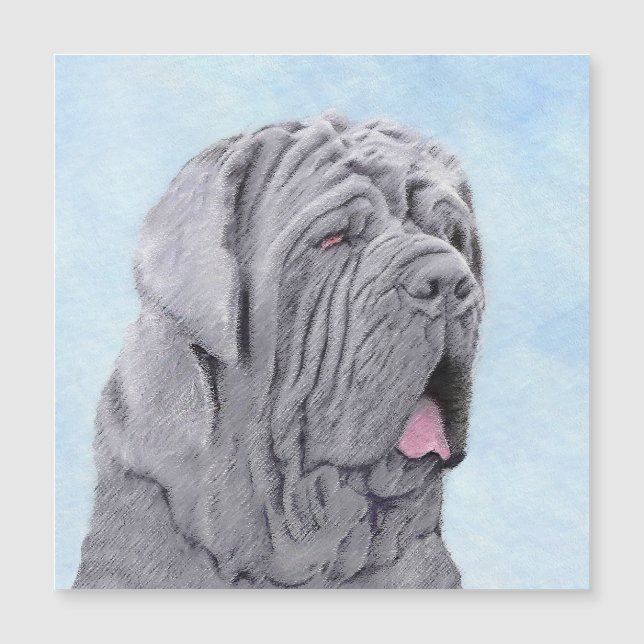 Pintura Neopolitana de Mastiff - Arte Perro Origin (Anverso)