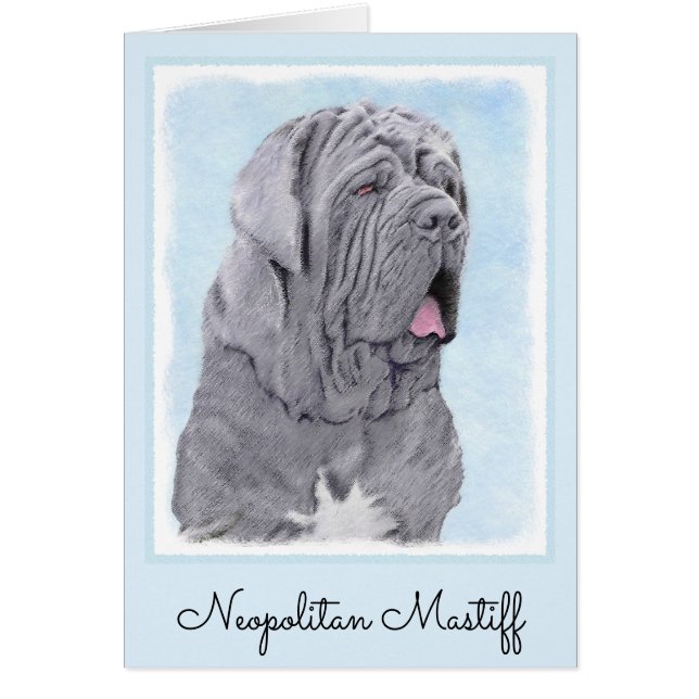 Pintura Neopolitana de Mastiff - Arte Perro Origin (Frente)