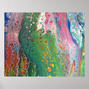 Pintura original, arte impreso, arte abstracto,