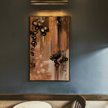 Pintura original de arte abstracto 6 impresión mar<br><div class="desc">Una original pintura de arte vertical abstracta - Esta pieza es triste, oscura, rica en contraste con un toque de negro, llamativo color marrón y beige, que es mejor para la decoración de casa o de oficina. También está decorado con otros colores. Elija entre la paleta de colores disponible o...</div>